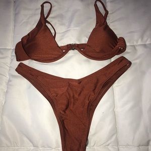 Rust colored swimsuit NEW